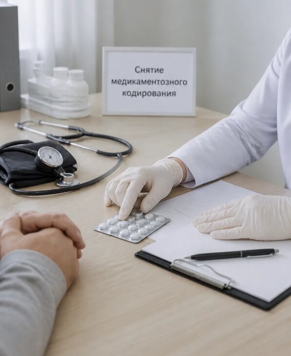 Снятие медикаментозного кодирования в Энгельсе от 5330 р. | Медзона